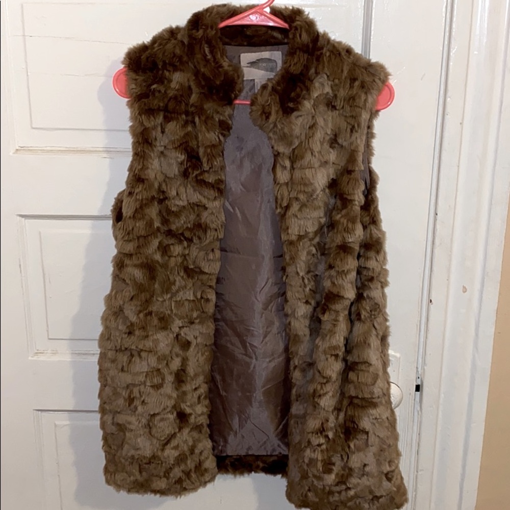 Furry vest